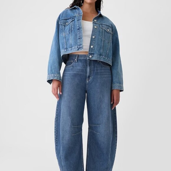 Gap High Rise Horseshoe Jeans - Picture 3 of 7